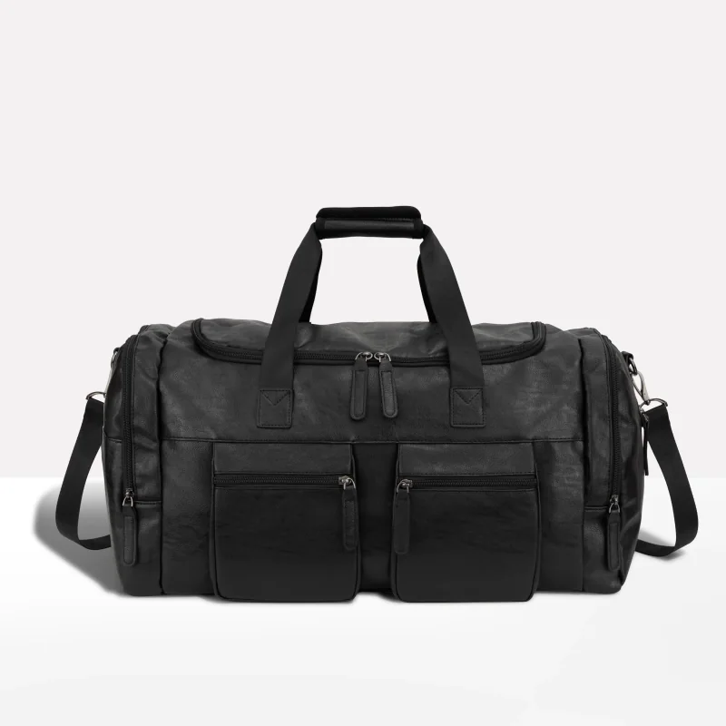 Classy Leather Duffle Bag