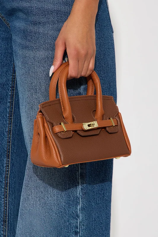 Daydream Colorblock Satchel Handbag Brown Combo
