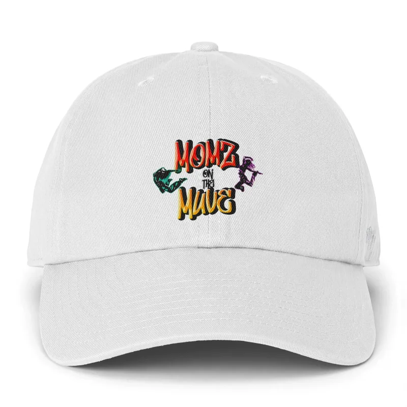 Embroidered "momz Muve" Baseball