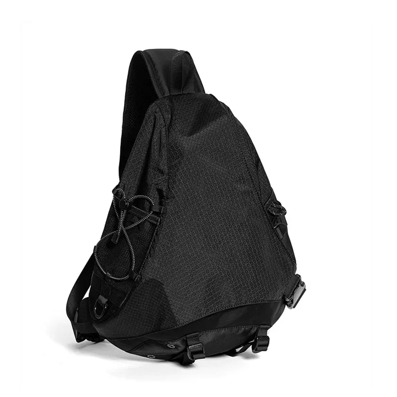 Black Travel Large Sling Bag