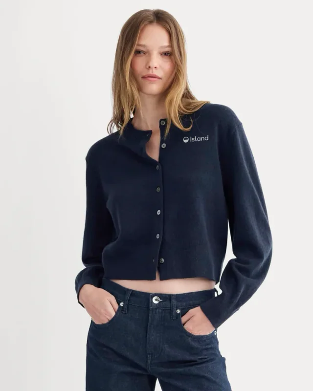 Everlane Cashmere Cropped Cardigan