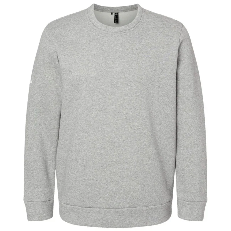 Grey Heather Fleece Crewneck