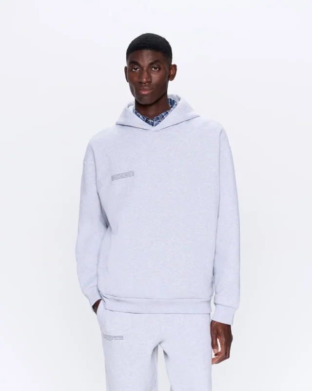 Heavyweight Hoodie Grey Marl