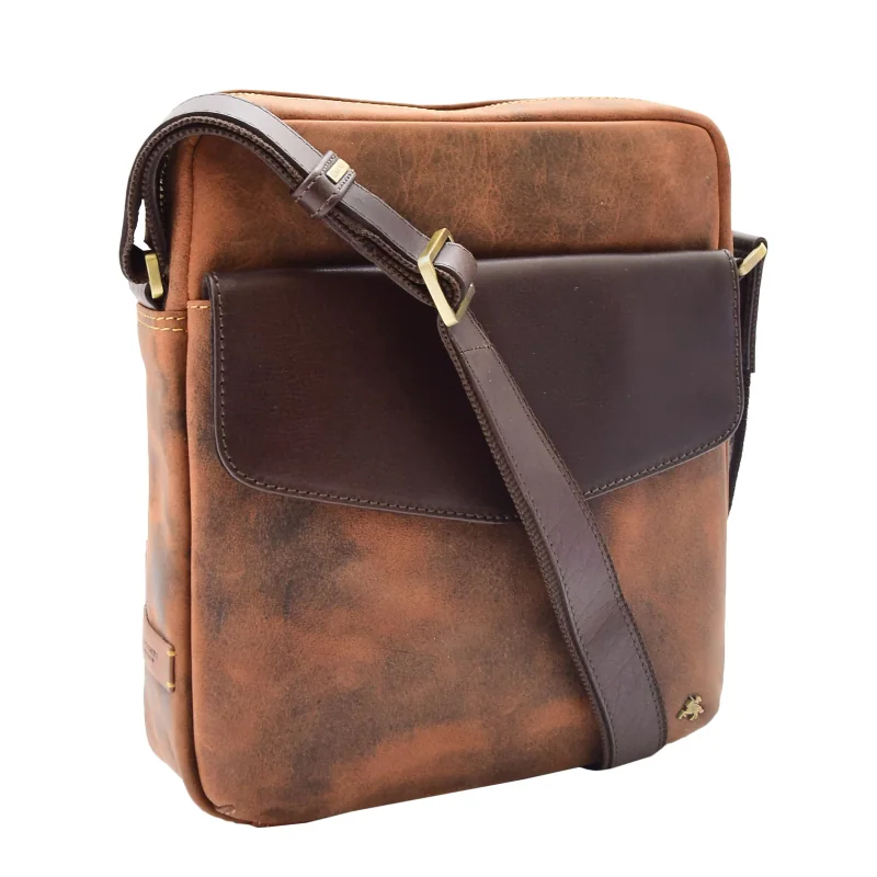 Hunter Leather Casual Body Bag