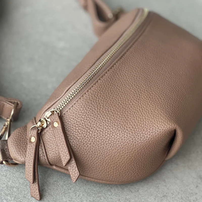Large Crossbody Bag Tan