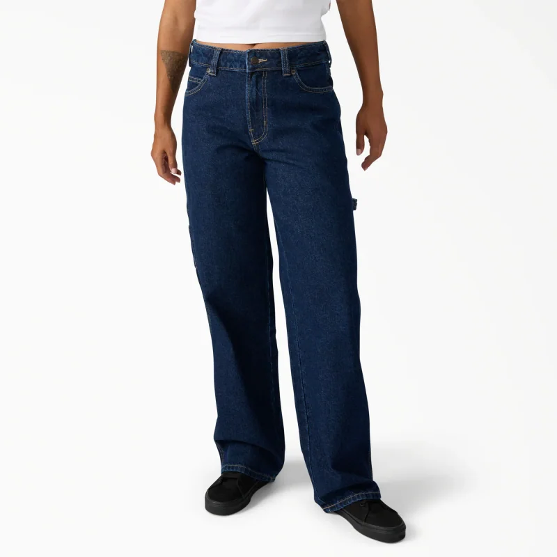 Loose Straight Carpenter Jeans