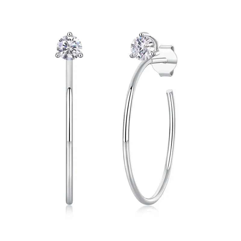 Luxury Earrings Moissanite Diamond