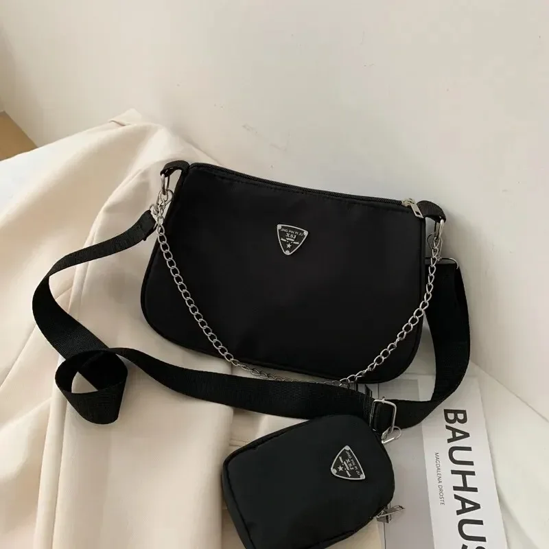 Nylon Crossbody Bag