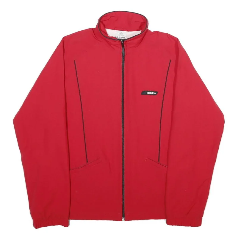 Red Zip Jacket Polyester