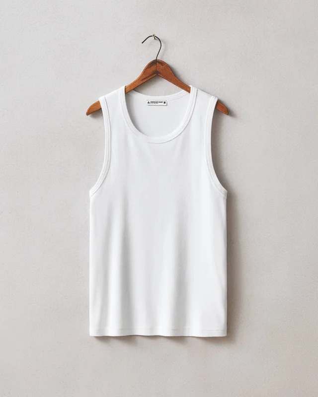 Rib Tank White