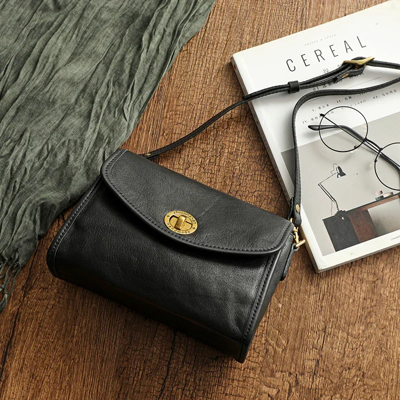 Satchel Purse Small Black