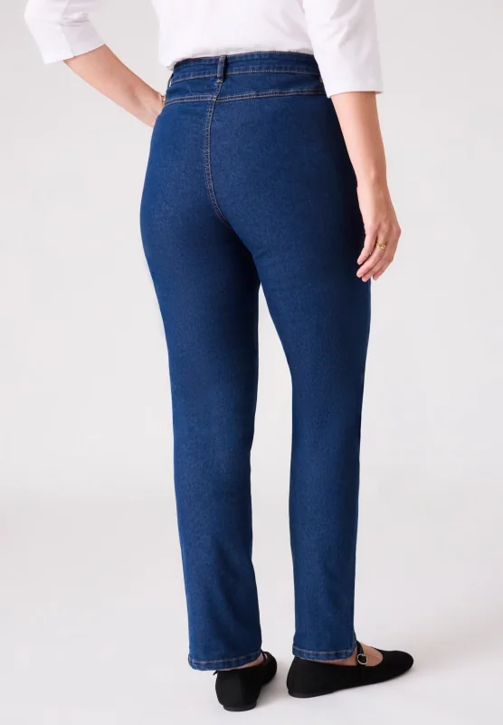 Stretch Straight-leg Clean Jeans