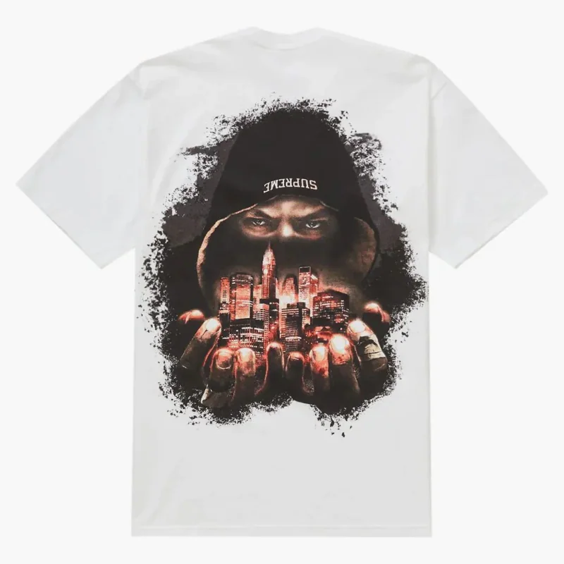 Supreme Fighter Tee White