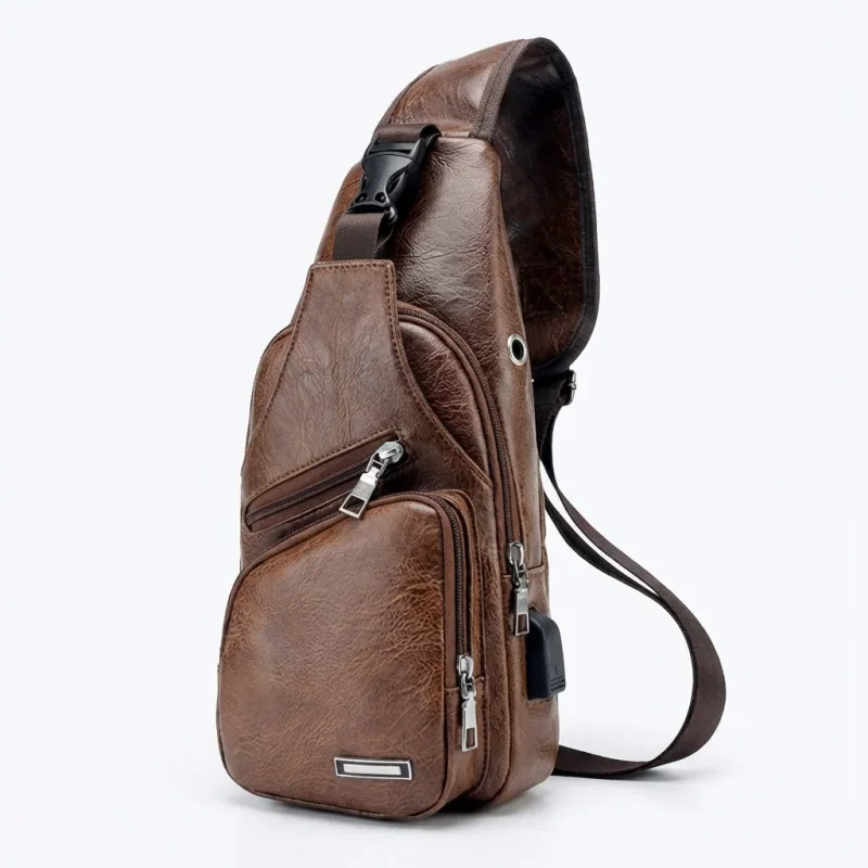 Vegan Leather Sling Bag