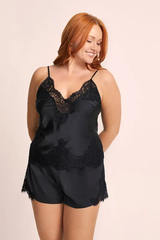 Sian Cami Set Black