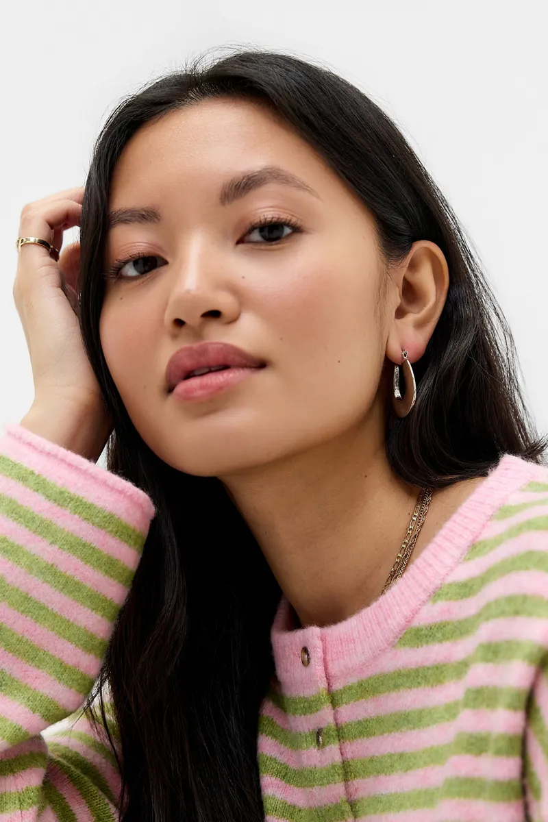 Silver Hoop Earrings