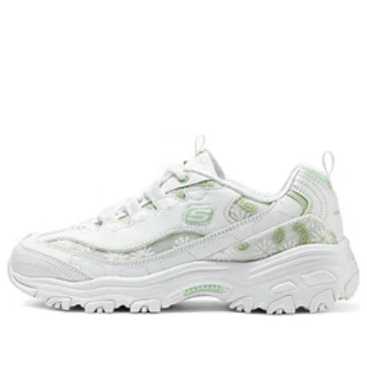 Skechers Women Sport D'Lites 1.0 'White Green'