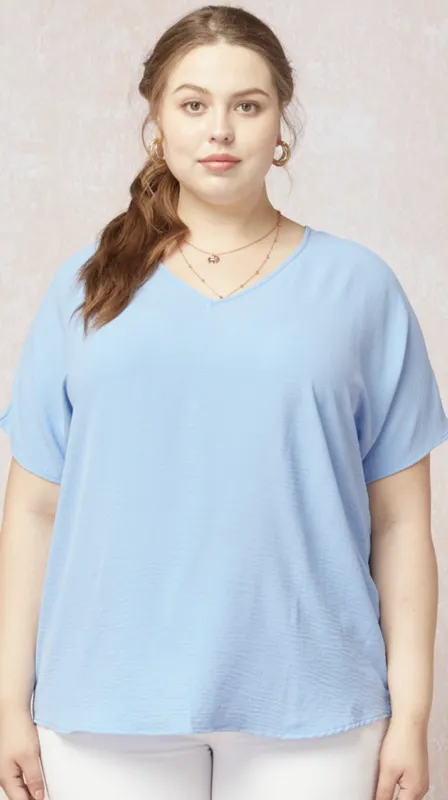 Sky Blue Blouse