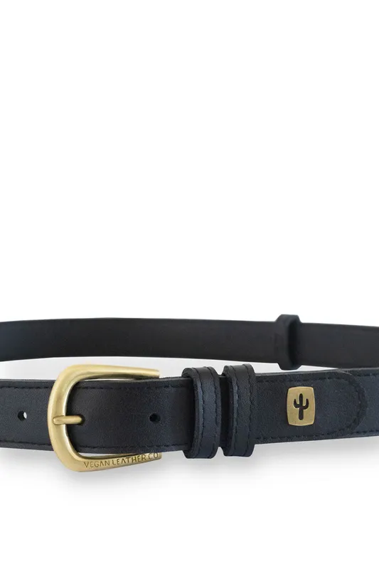 Slim Cactus Belt Cactus Leather