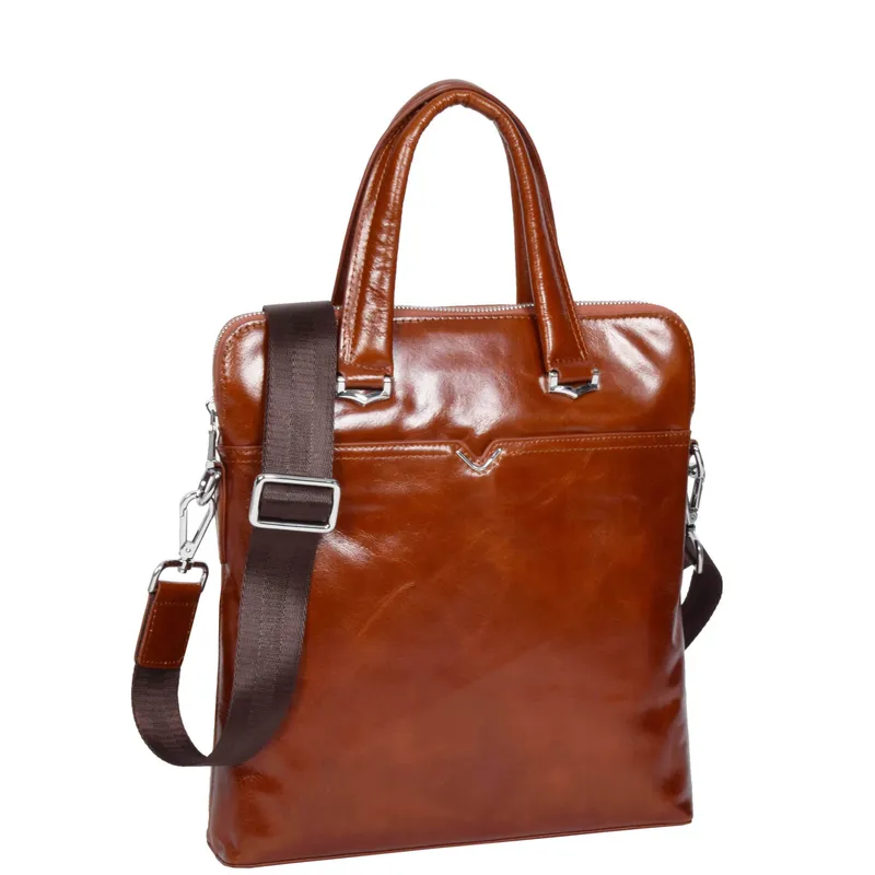 Slimline Organiser Shoulder Bag H9811 Tan