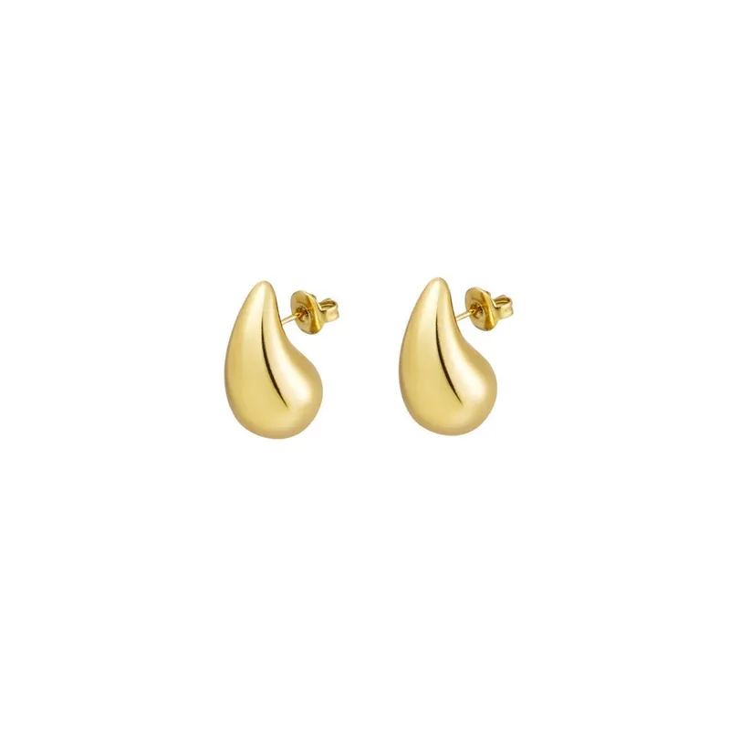 Small Gold Drop Earrings