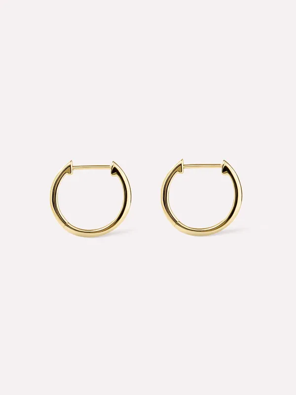 Small Slim Endless Hoops