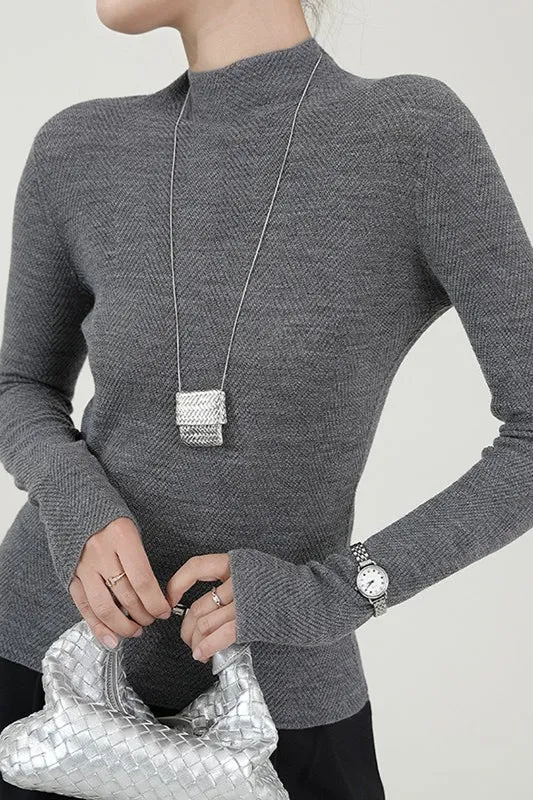 smooth Fine Gauge Knit Top