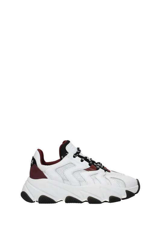 Sneakers Extreme Leather White Burgundy
