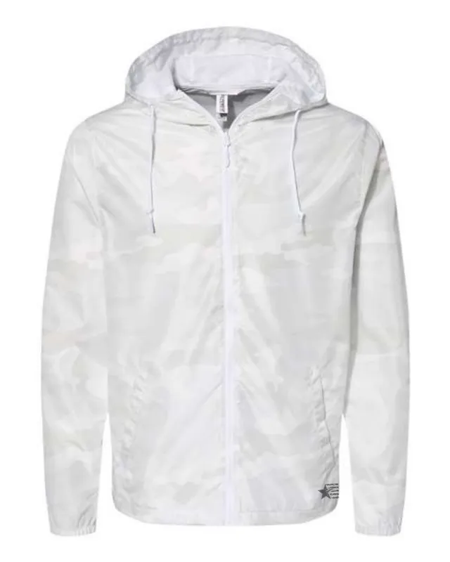 Snow Camo Windbreaker