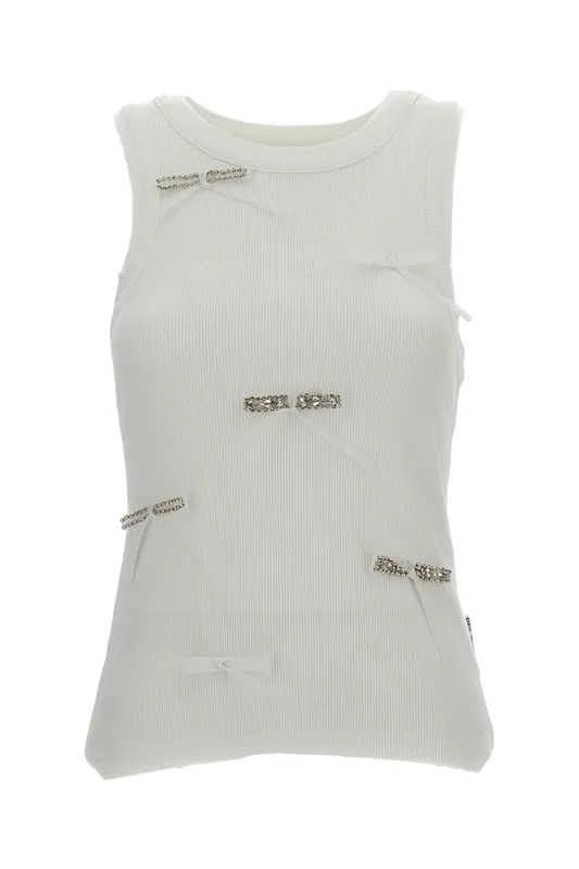 Snug-fit Stretch Cotton Tank Top