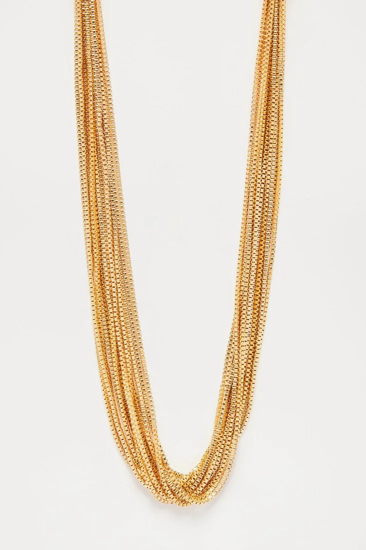 Solid Babe Necklace Gold