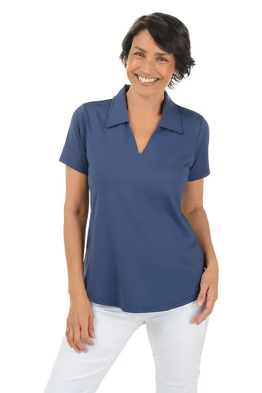 Solid Short Sleeve Polo
