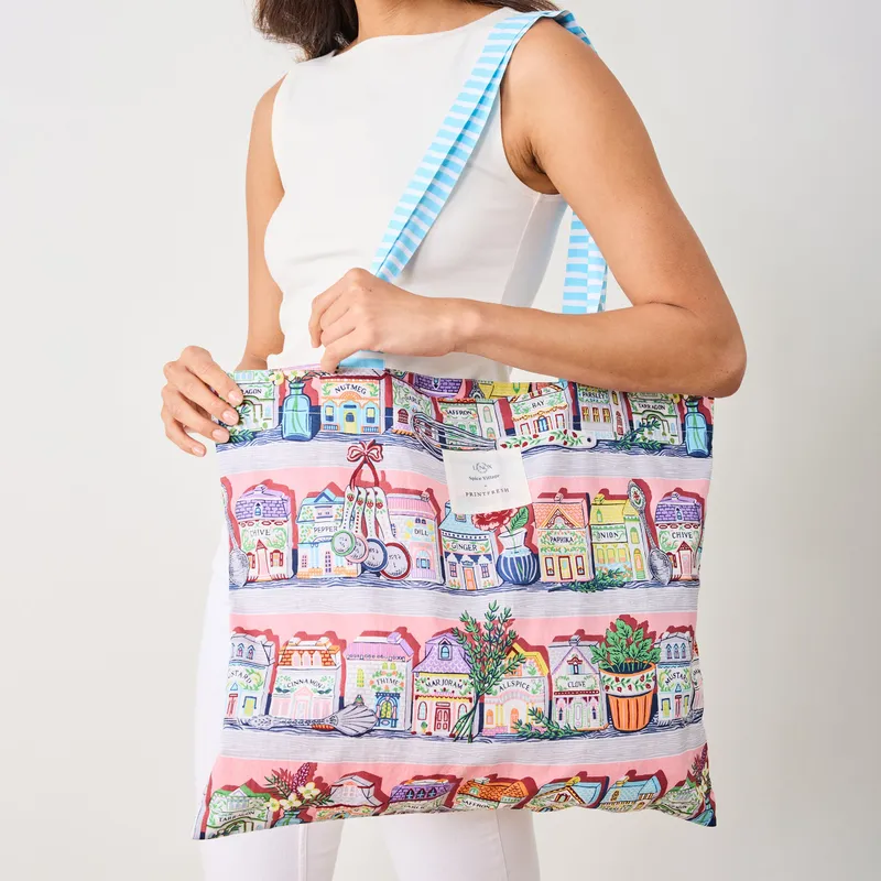 Spice Village On The Go Tote Kitchen Pink