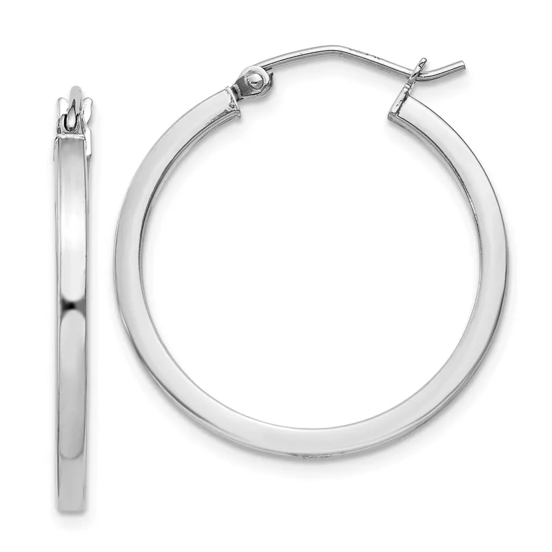 Sterling Silver Hoop Earrings