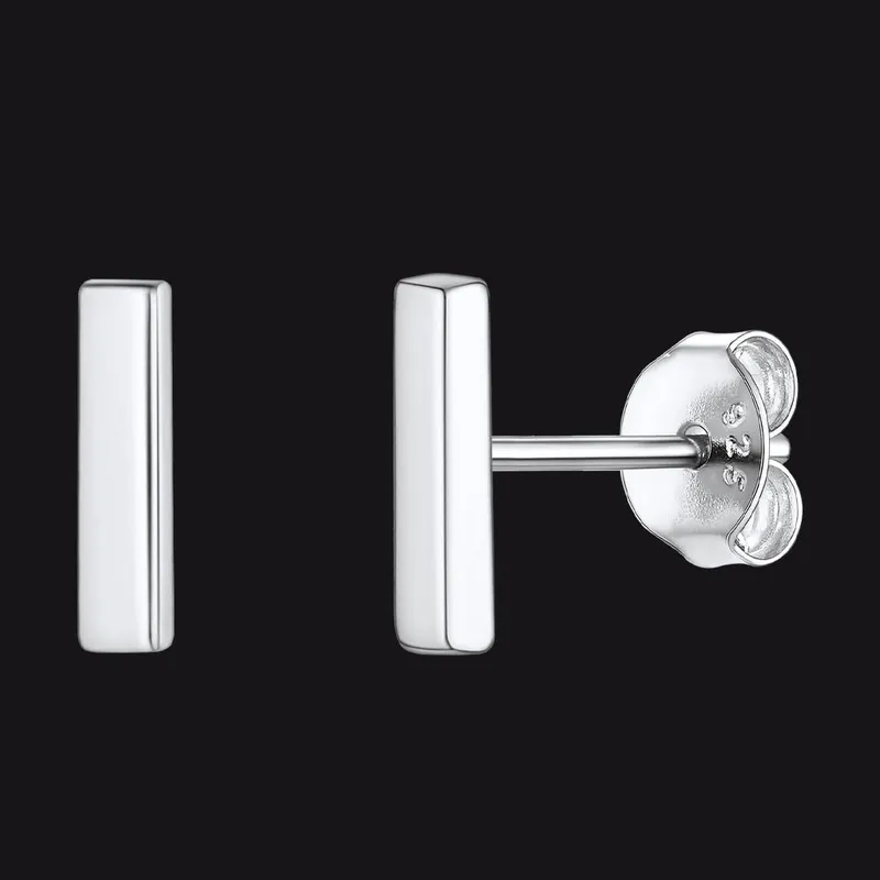 Sterling Silver Simple Bar