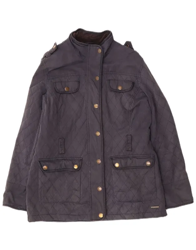 Stone Double-Breasted Trench