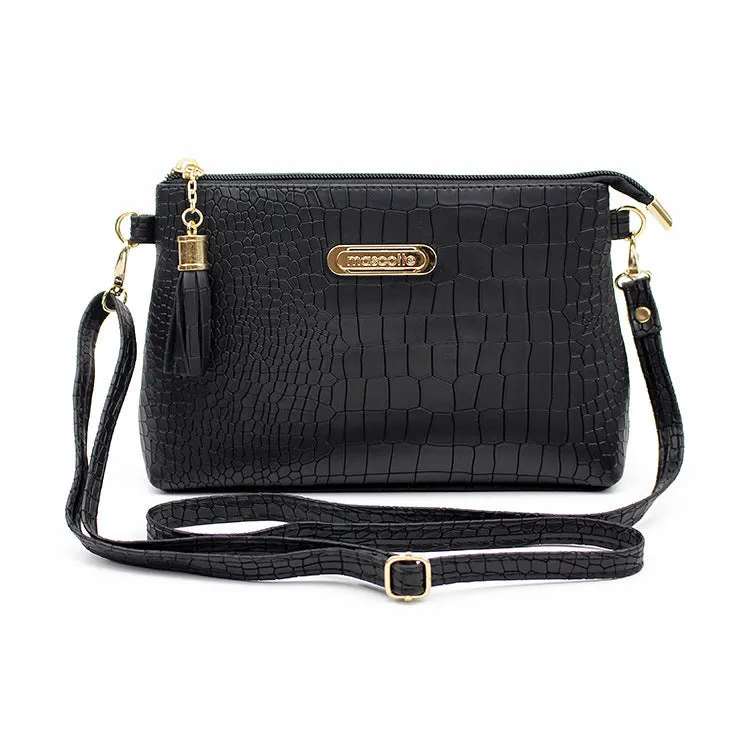 Stone Grain Ladies Cross-body Small Square Bag