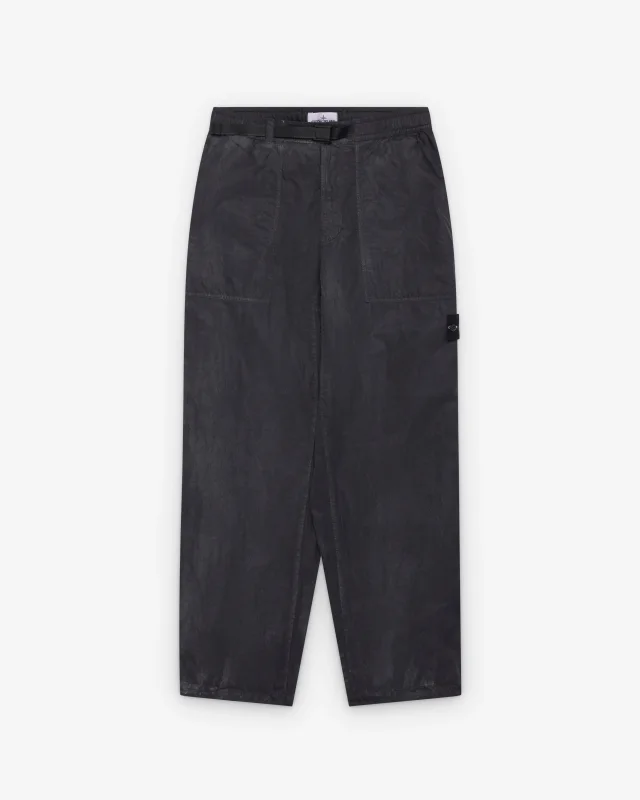 Stone Island - Men's Dense Nylon Trousers - (Black)