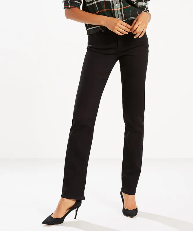 Straight Jeans Soft Black