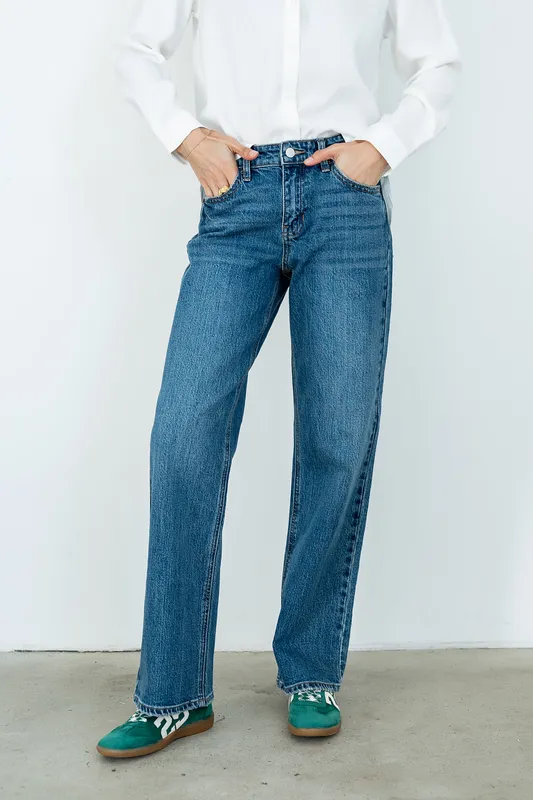 Straight Leg Jeans