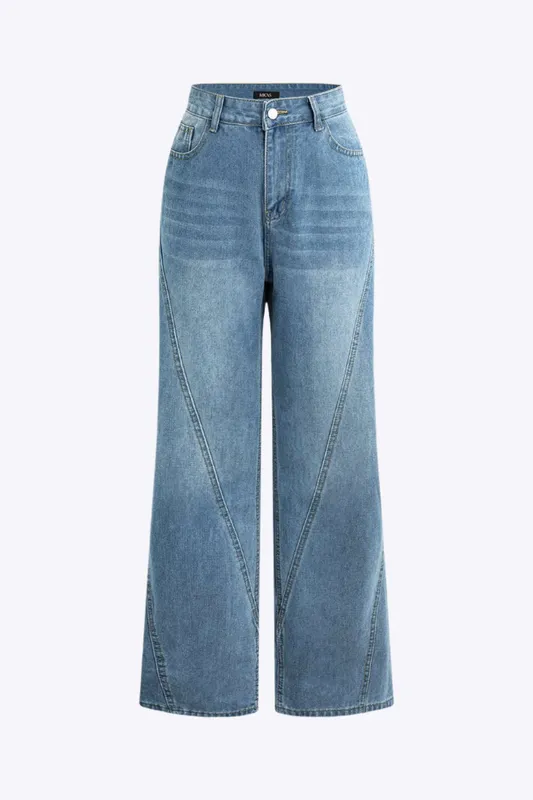 Straight Leg Jeans