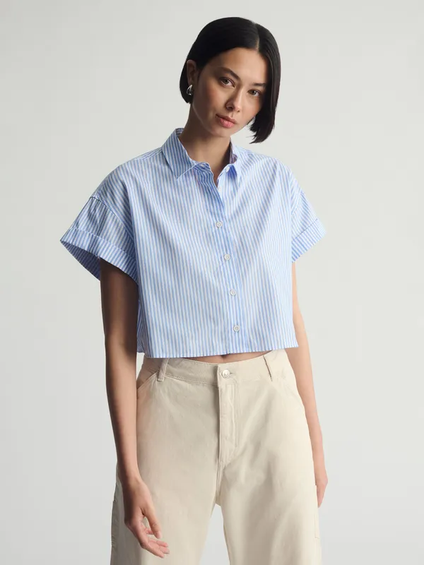 Striped Short Sleeve Shirt