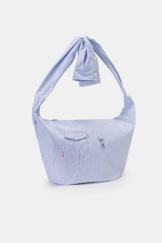 Striped Shoulder Bag