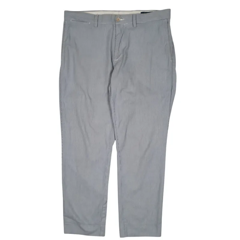 Striped Slim Chinos