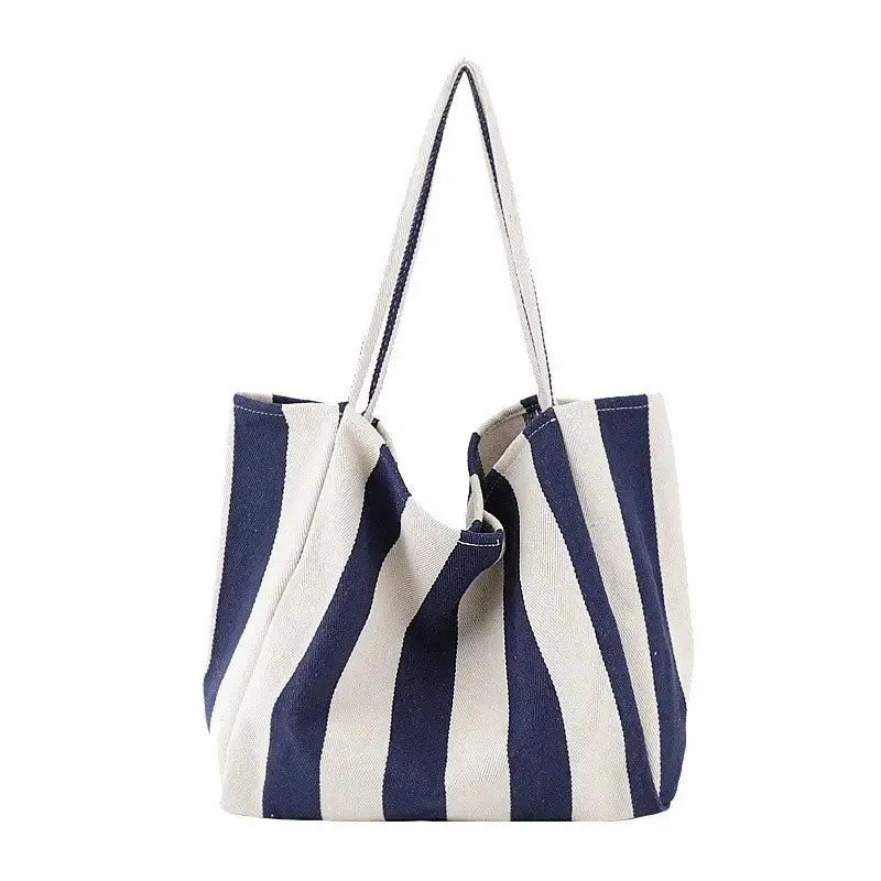 Striped Tote Bag