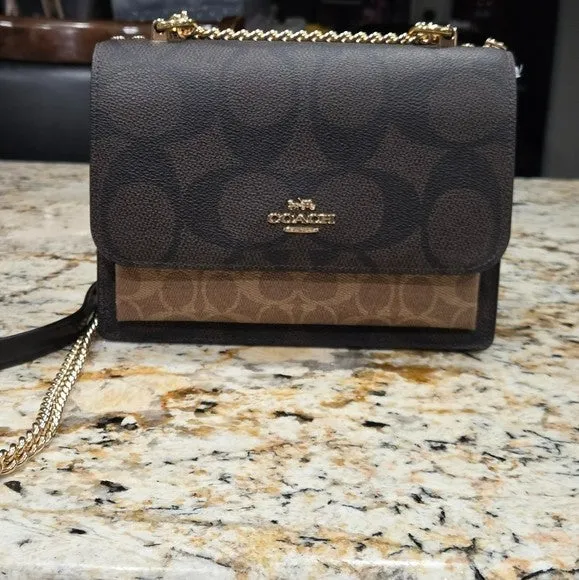 Structured Black Crossbody Bag