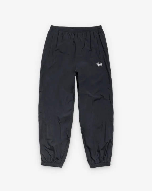 Stüssy Men' Nylon Track Pant (black)
