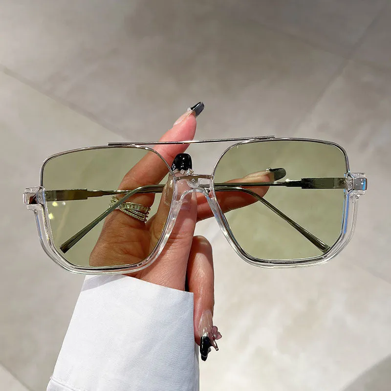 Stylish Sunglasses With Tinted Lenses And
