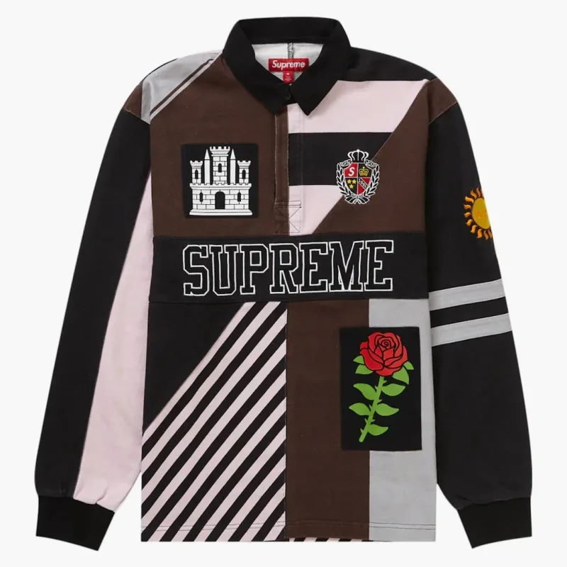 Supreme Rose Rugby Black