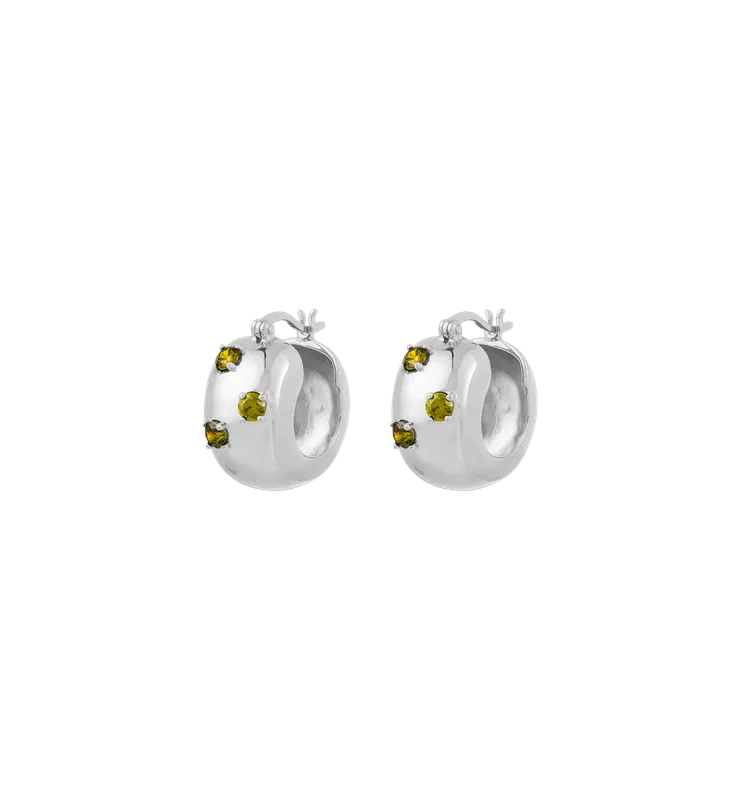 Tableau Hoop Earrings